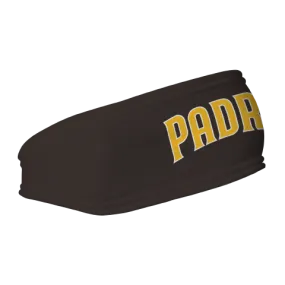 Padres Fleece Headband: Wordmark
