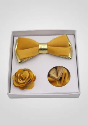 PBX733,SOLID---ACCESSORIES-VELVET SET-GOLD