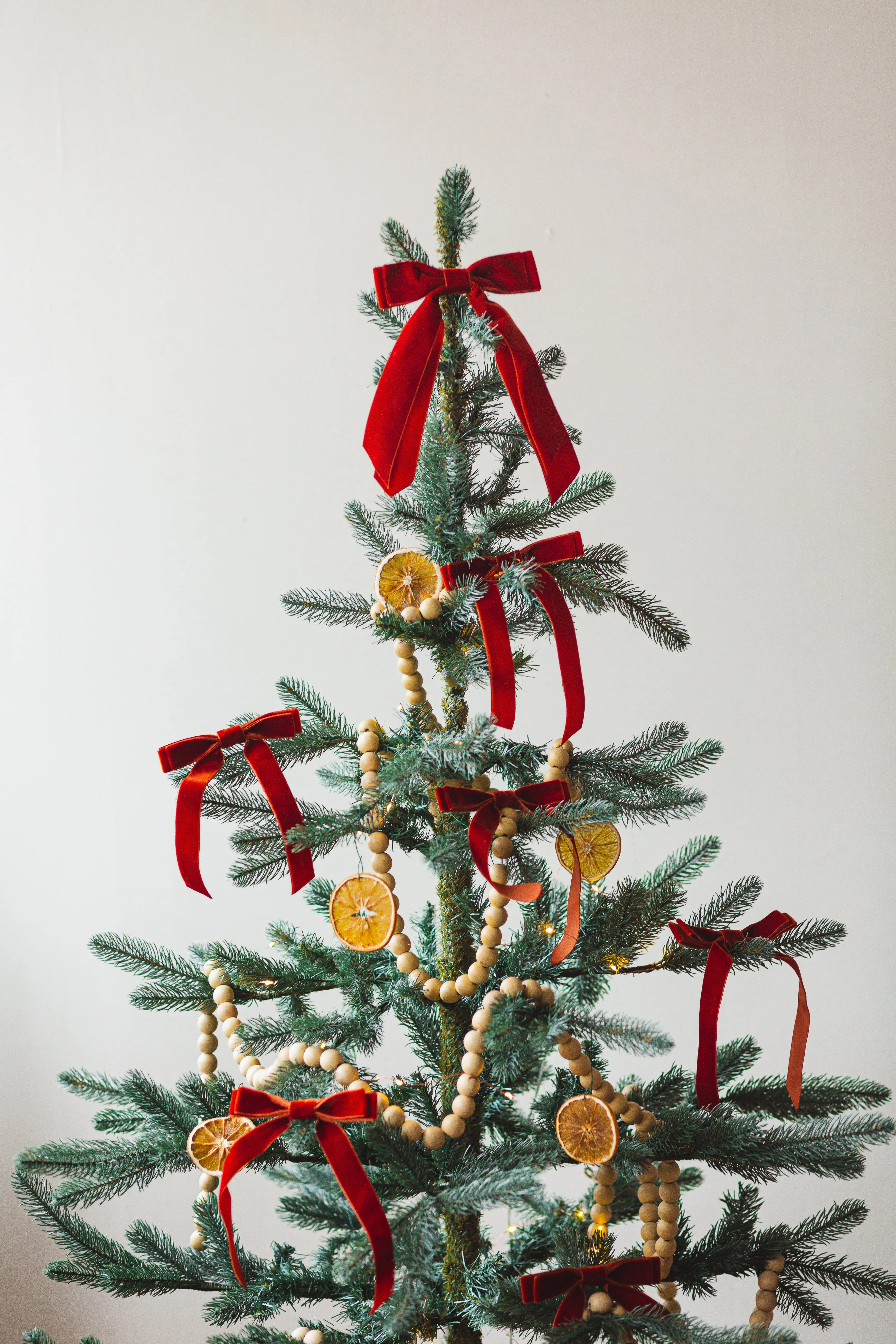 Pre-Order Tree Bow Bundle | Velvet Long Bow | Set of 6 | Tree Ornaments | Home Decor | Made to Order