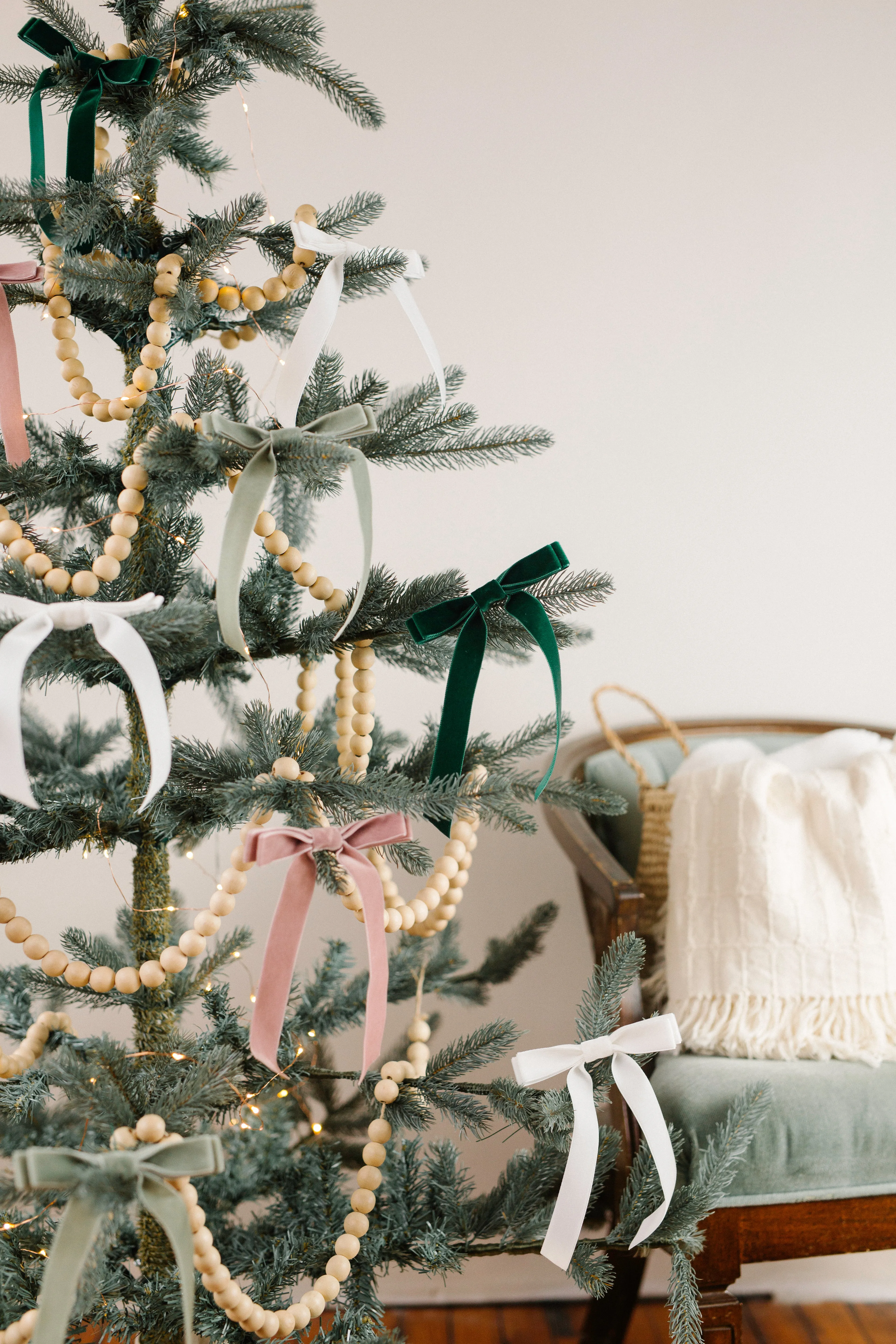 Pre-Order Tree Bow Bundle | Velvet Long Bow | Set of 6 | Tree Ornaments | Home Decor | Made to Order