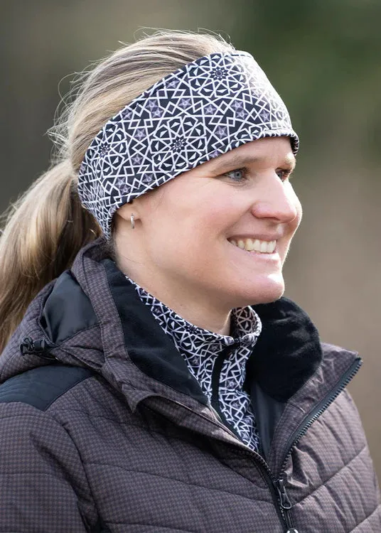 Rail Side Fleece Headband - Print