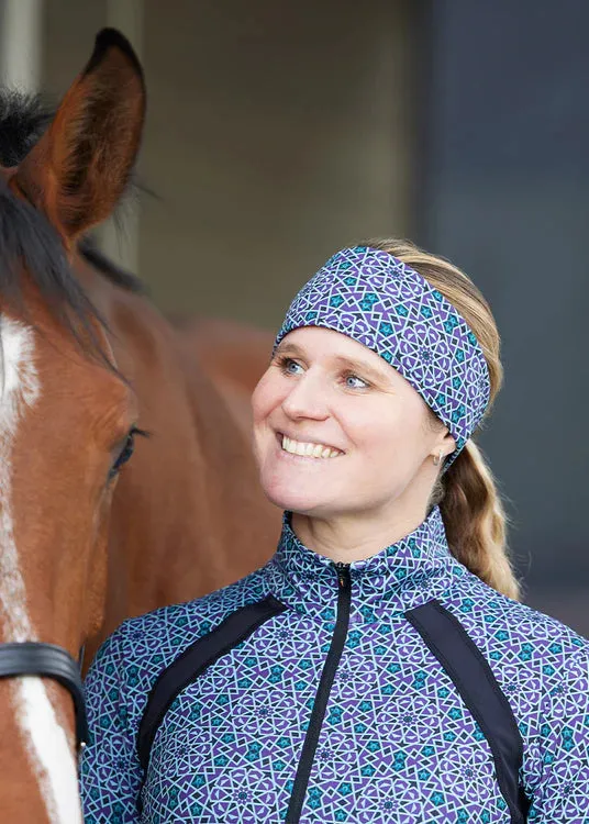 Rail Side Fleece Headband - Print