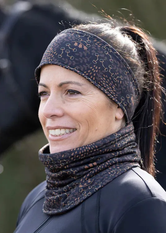 Rail Side Fleece Headband - Print