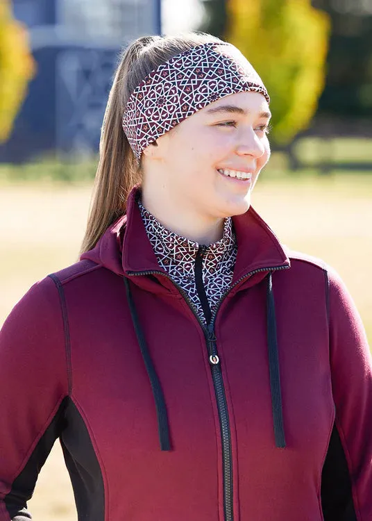 Rail Side Fleece Headband - Print