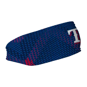 Rangers Fleece Headband: Sport Plaid