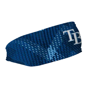 Rays Fleece Headband: Sport Plaid