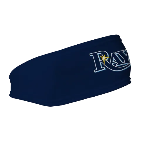 Rays Fleece Headband: Wordmark