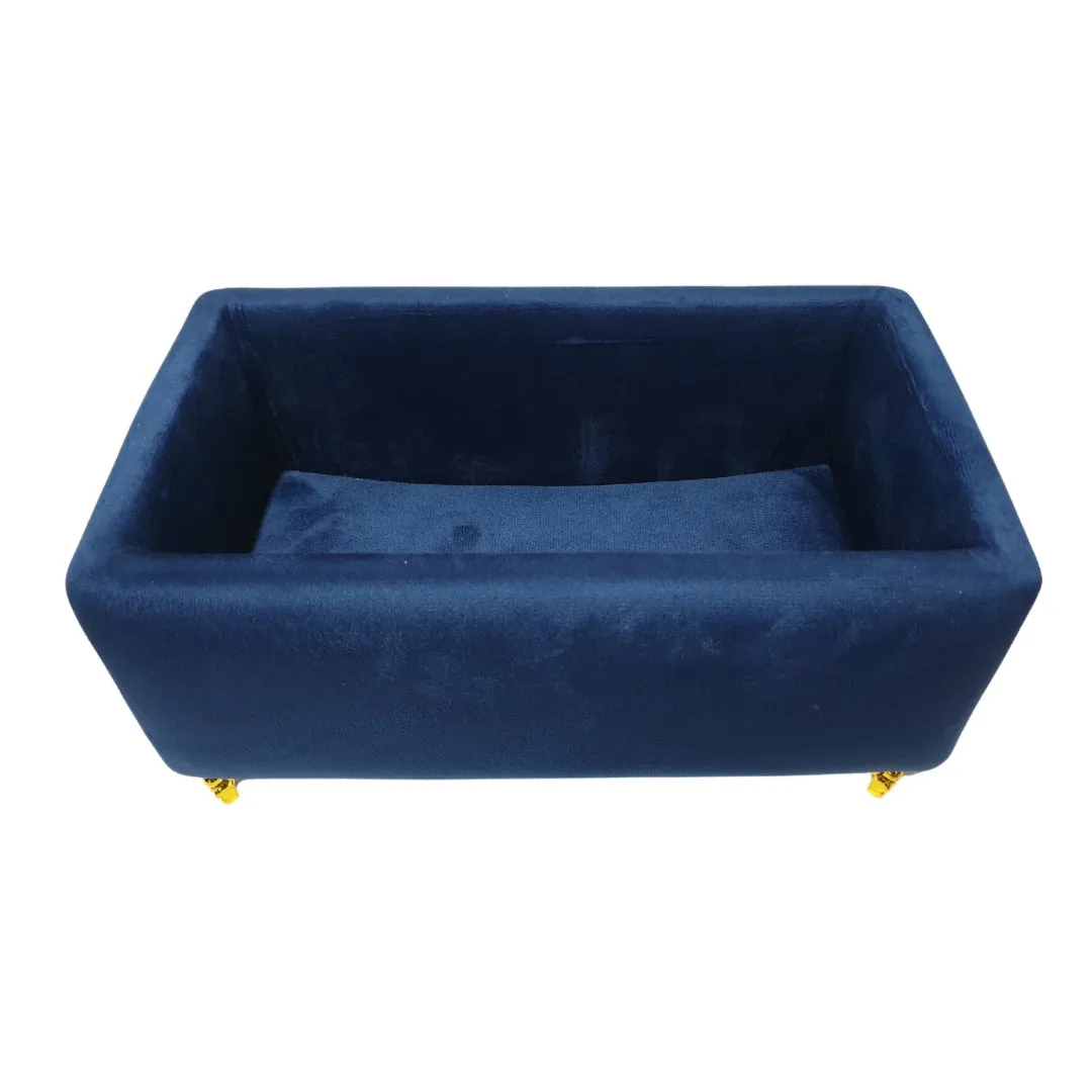 Rectangular Turkish Style Velvet Naan Roti Bread Box Container