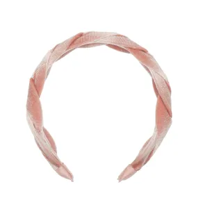 Rockahula Kids Headbands | Sparkle Velvet Twisted | Pink