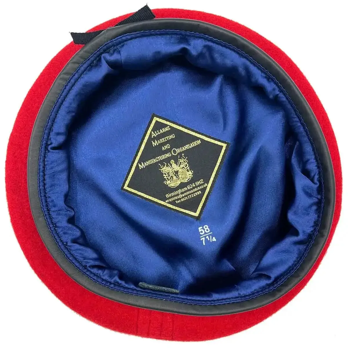 Royal Military Police Beret Silk Lined