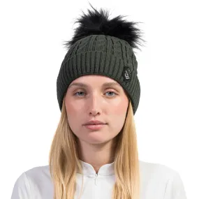 Samshield Mira Intarsia Bobble Hat - Dark Forest