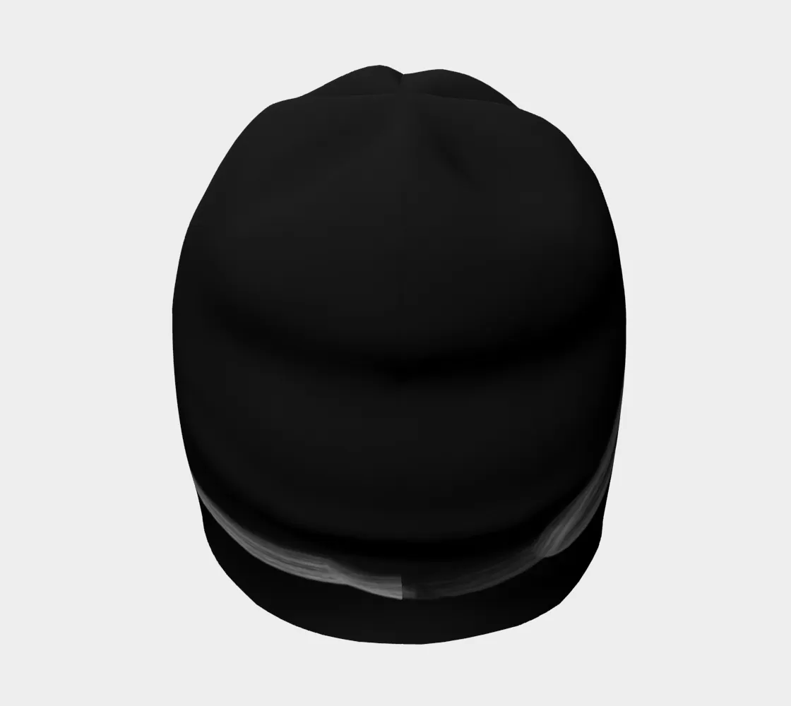 Signature Black Beanie for Men and Women