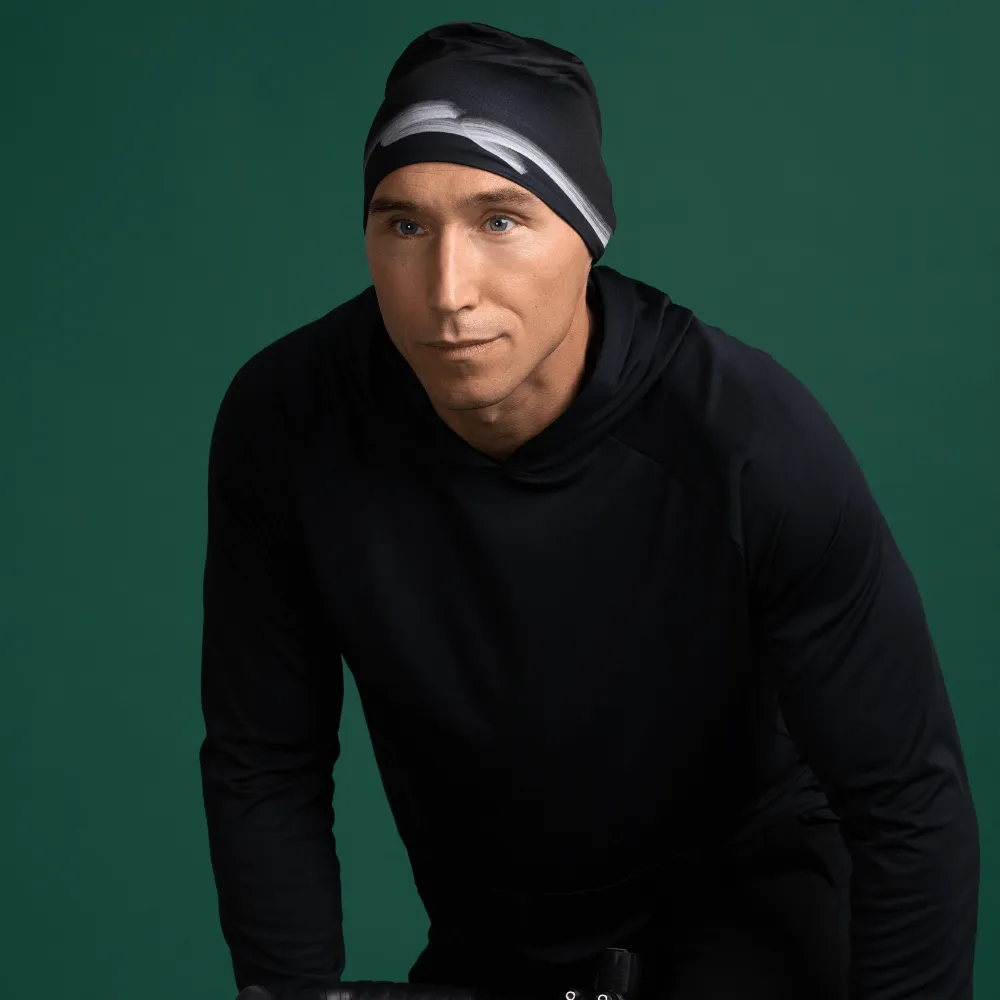 Signature Black Beanie for Men and Women