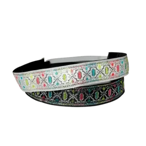 Silver Jewel Tone Metallic Headband