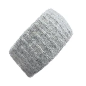 SLATE   SALT Women's Gray Ribbed Alpaca Ear Warmer