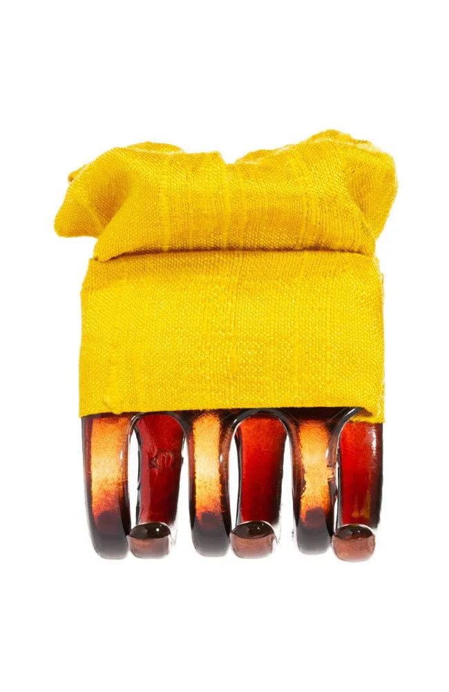 Small Covered Jaw - Silk Dupioni