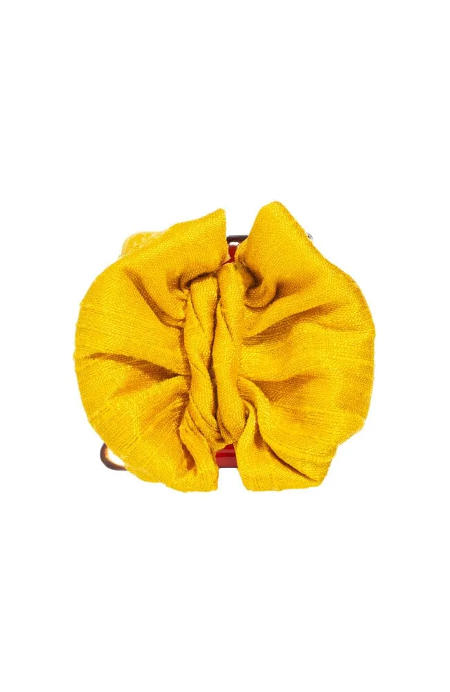 Small Covered Jaw - Silk Dupioni