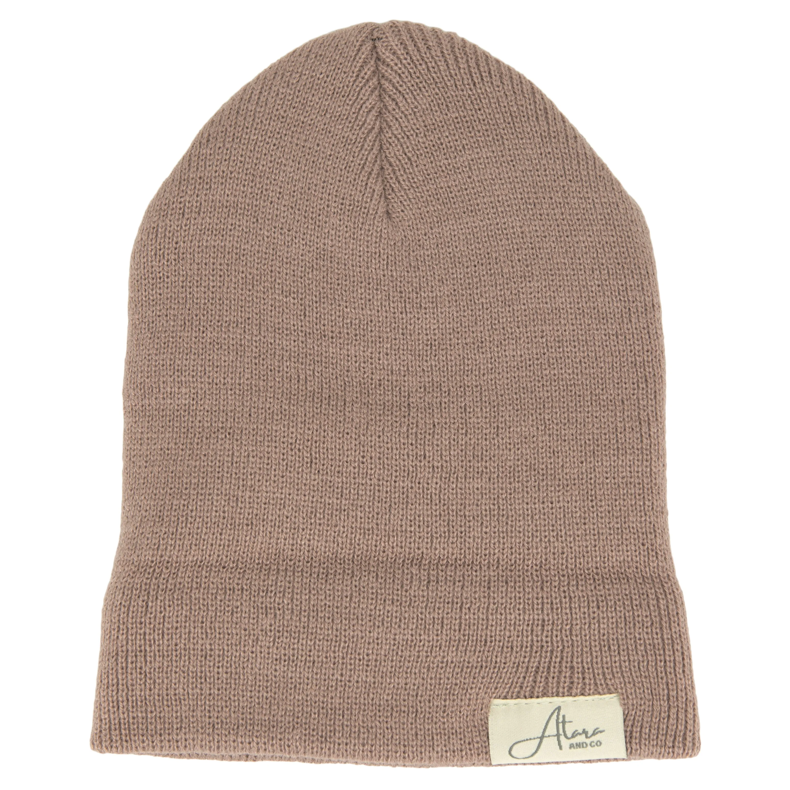 Soft Knitted Cuff Baby Beanie