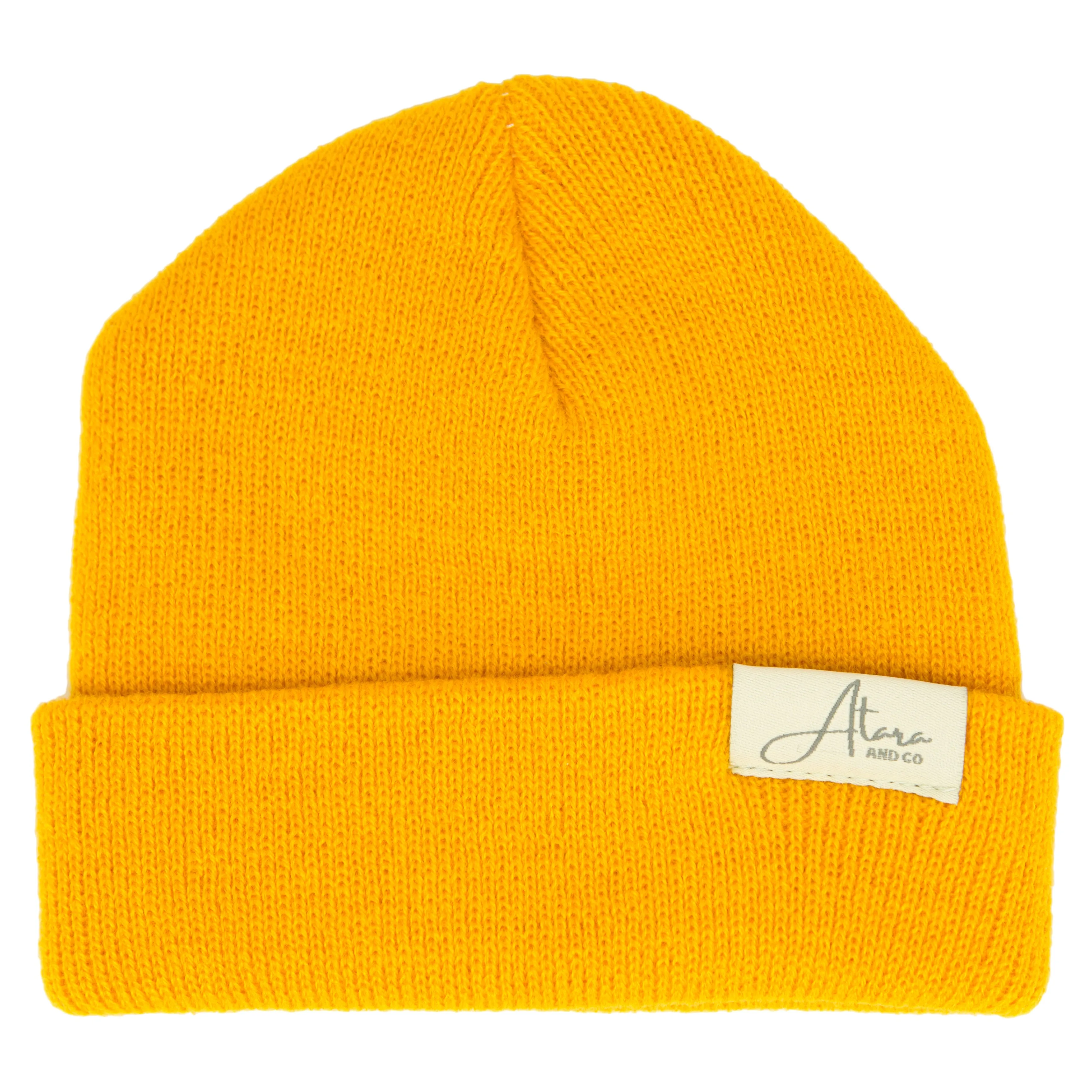 Soft Knitted Cuff Baby Beanie