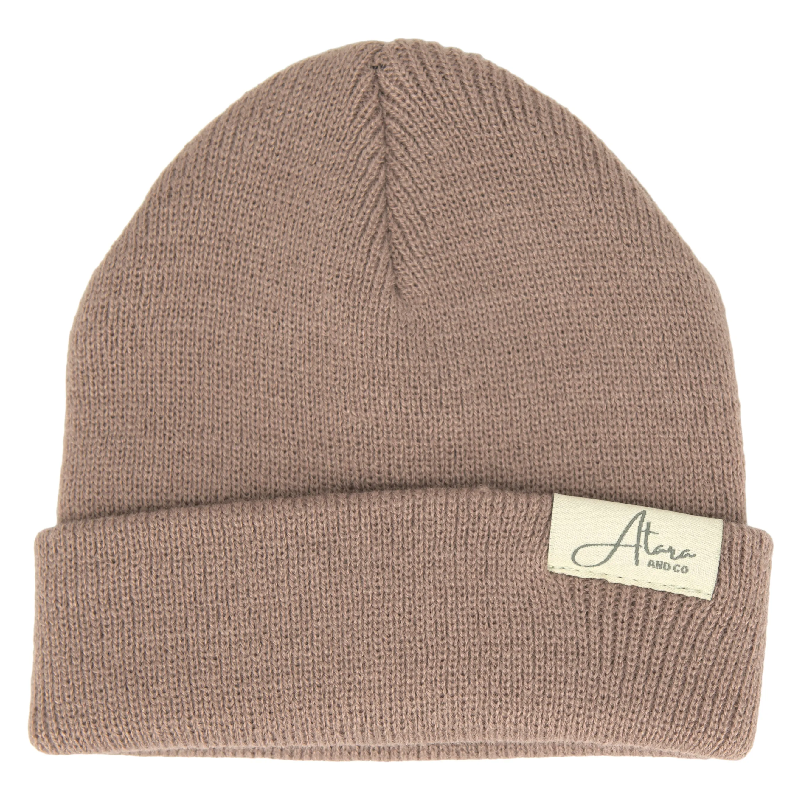 Soft Knitted Cuff Baby Beanie