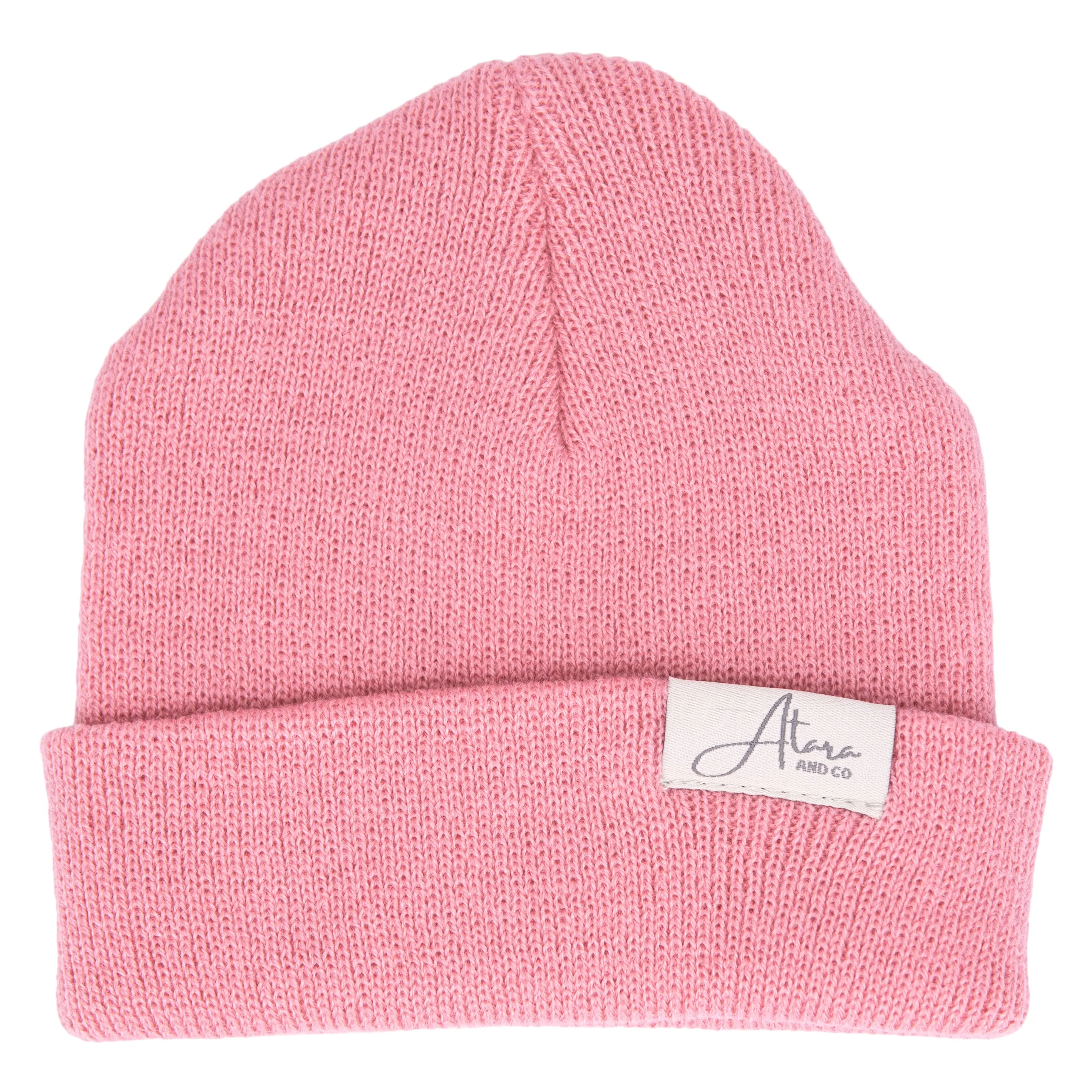 Soft Knitted Cuff Baby Beanie