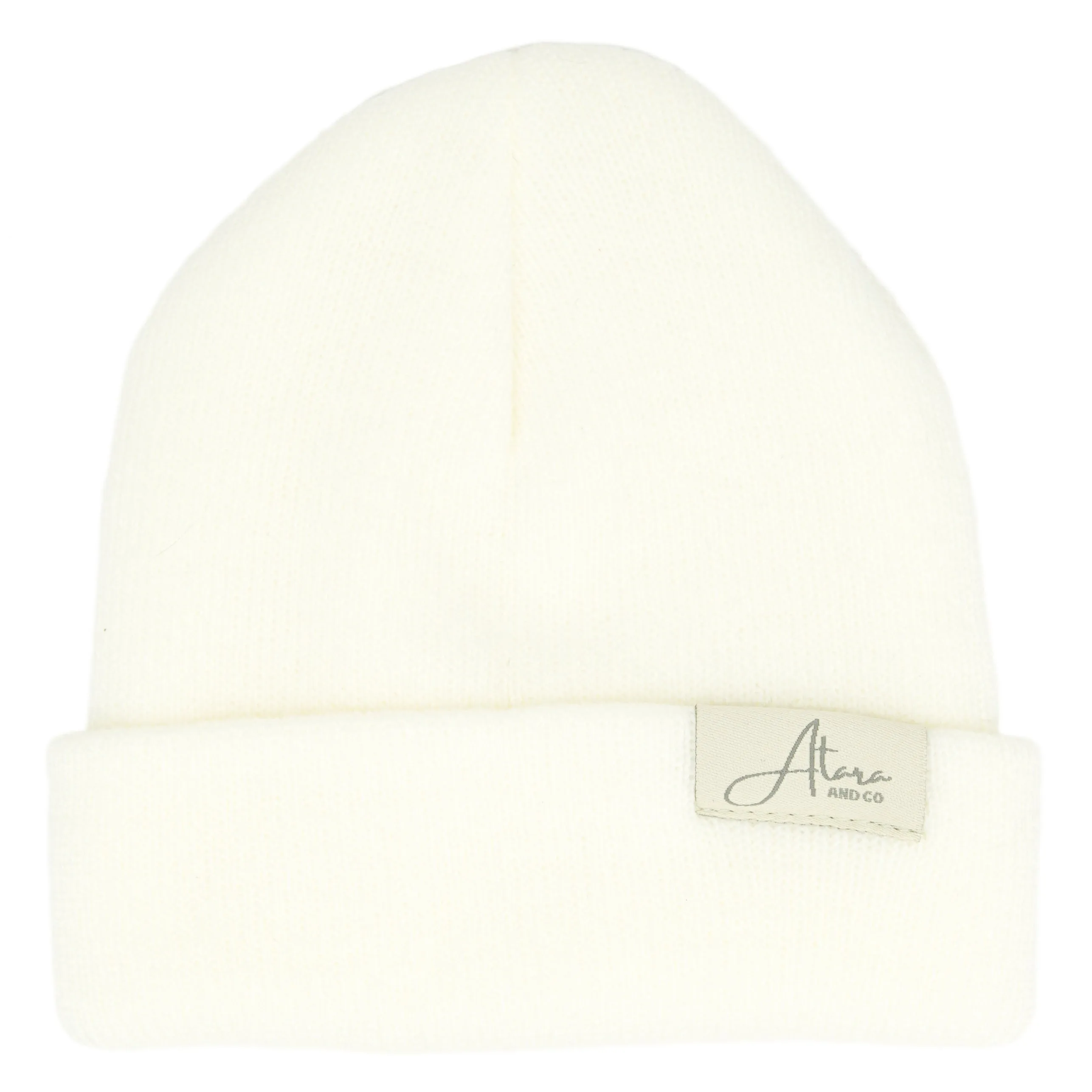 Soft Knitted Cuff Baby Beanie