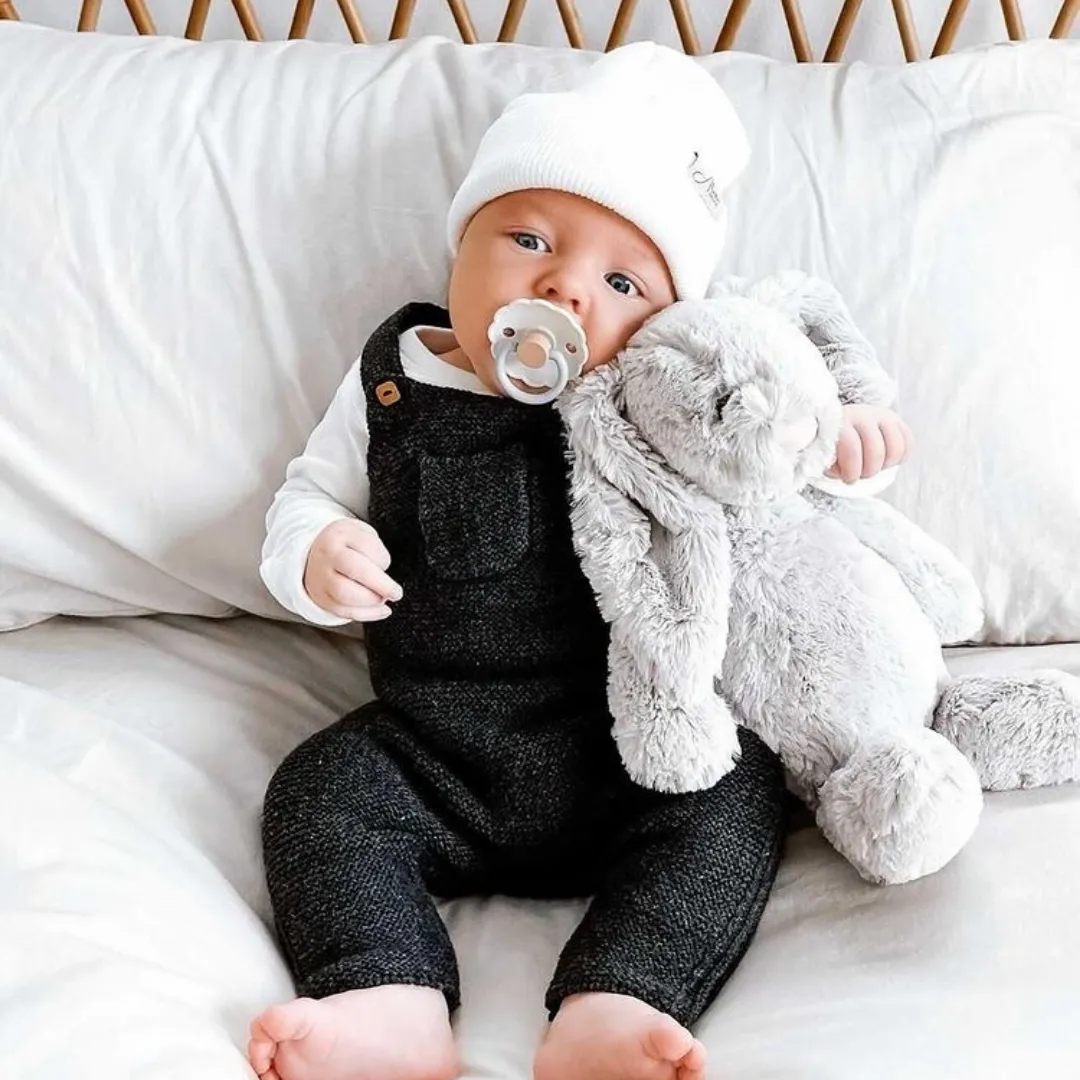 Soft Knitted Cuff Baby Beanie