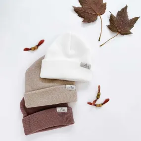 Soft Knitted Cuff Baby Beanie