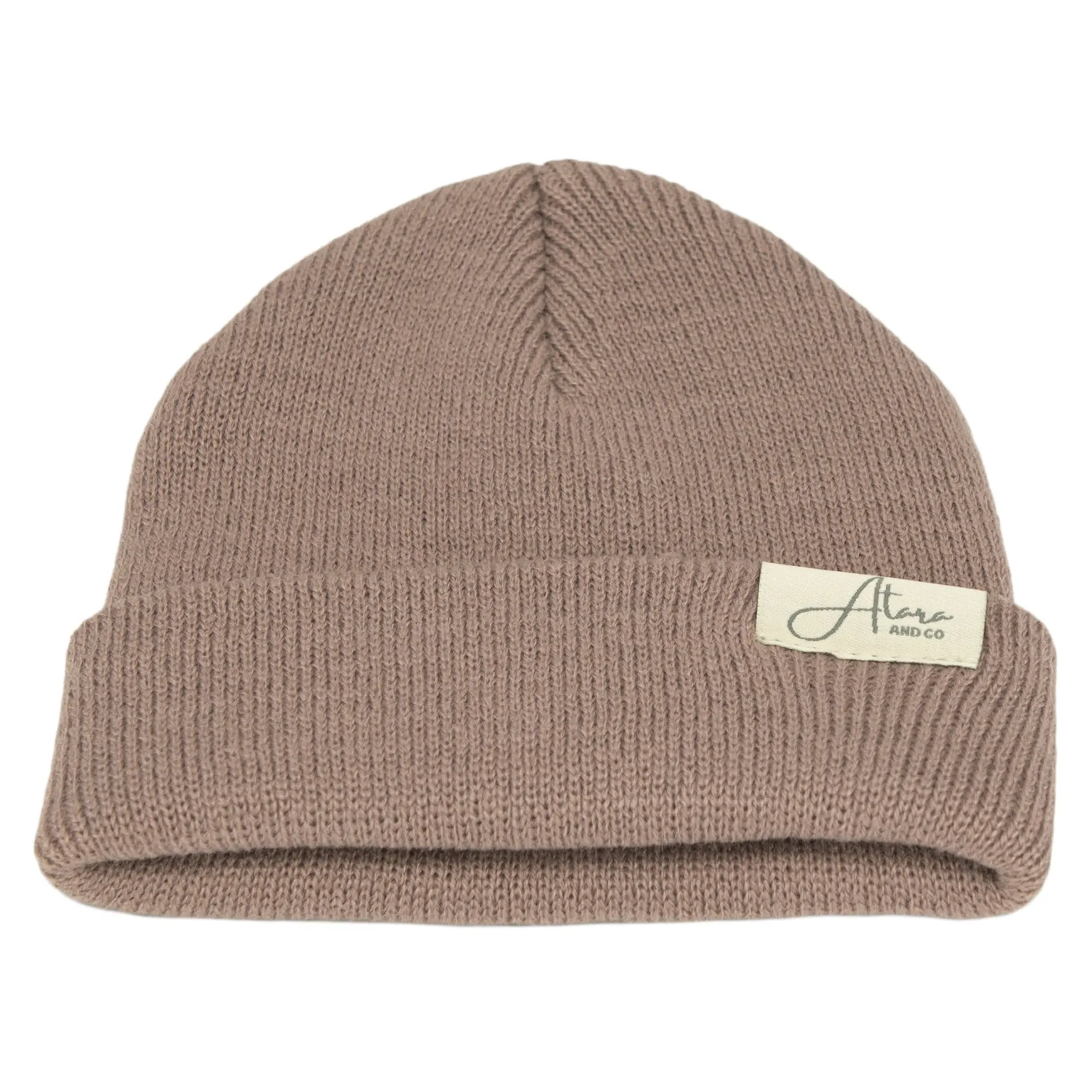 Soft Knitted Cuff Baby Beanie