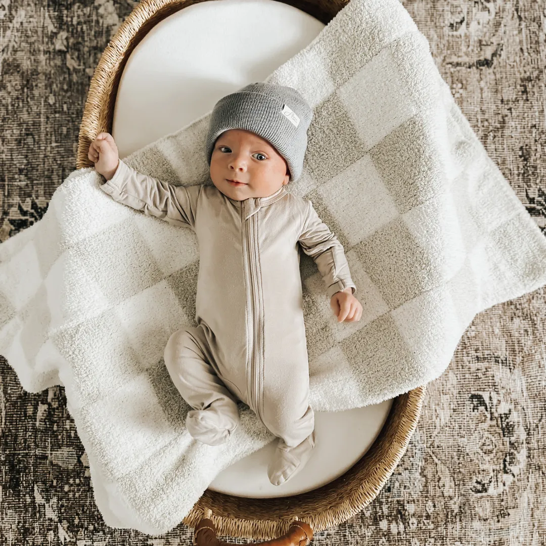 Soft Knitted Cuff Baby Beanie