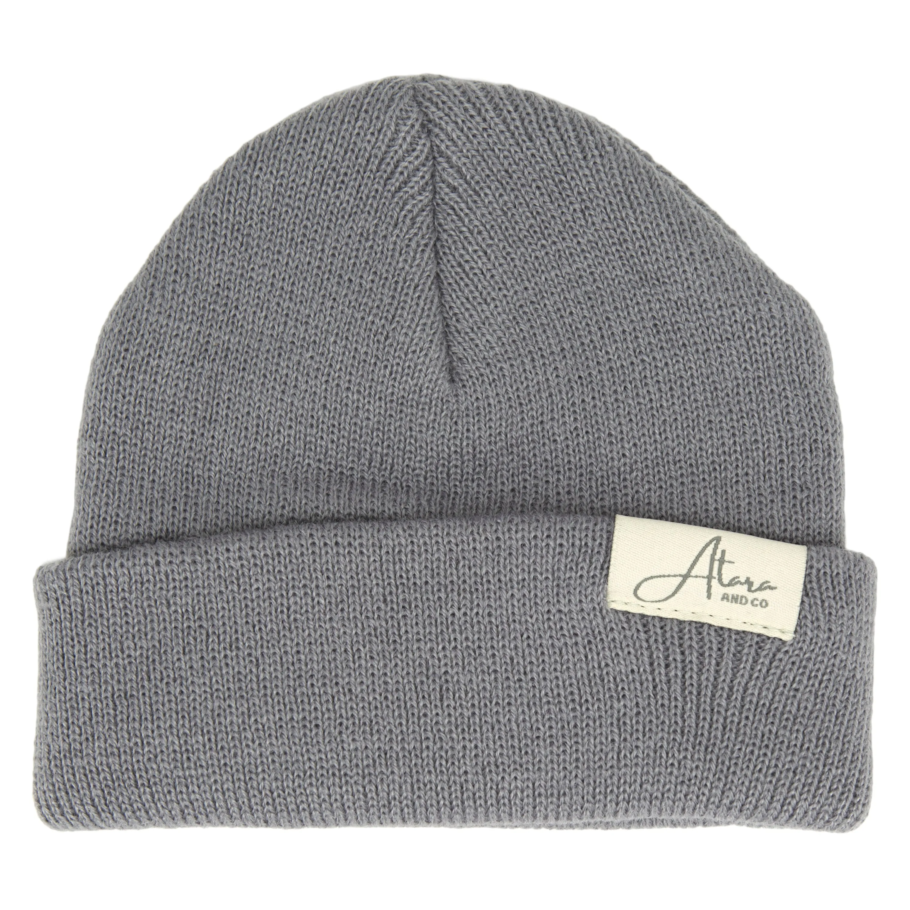 Soft Knitted Cuff Baby Beanie