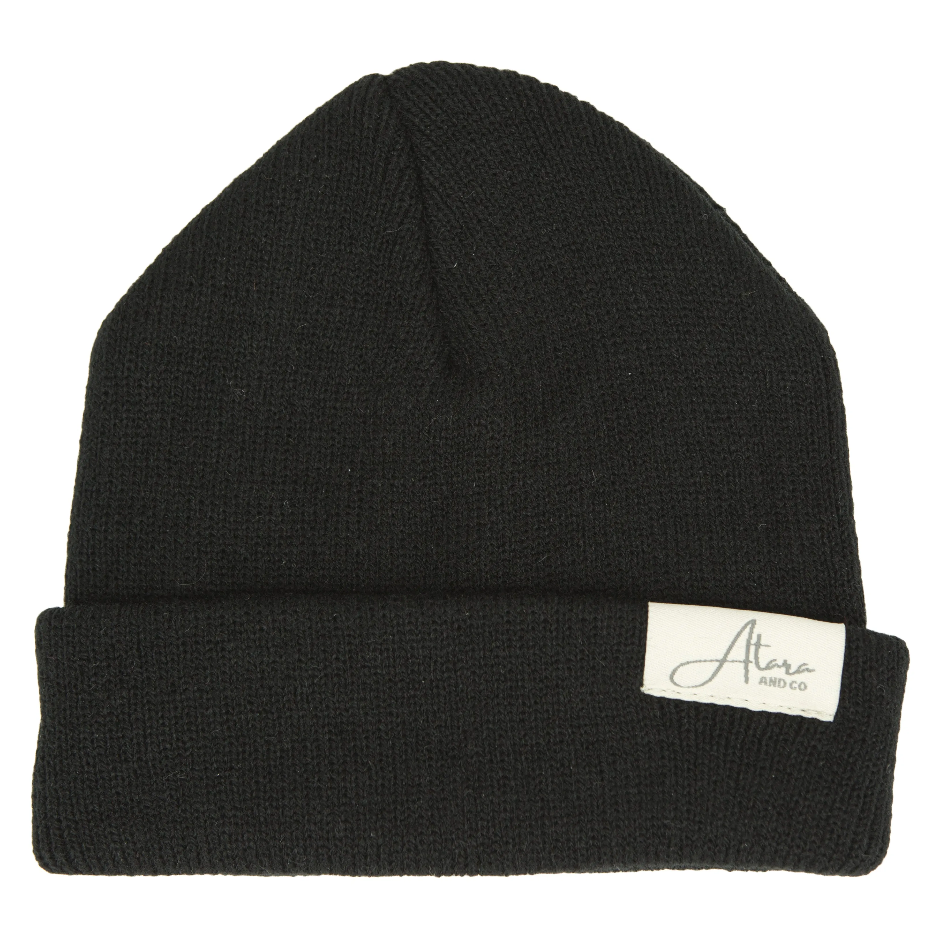 Soft Knitted Cuff Baby Beanie