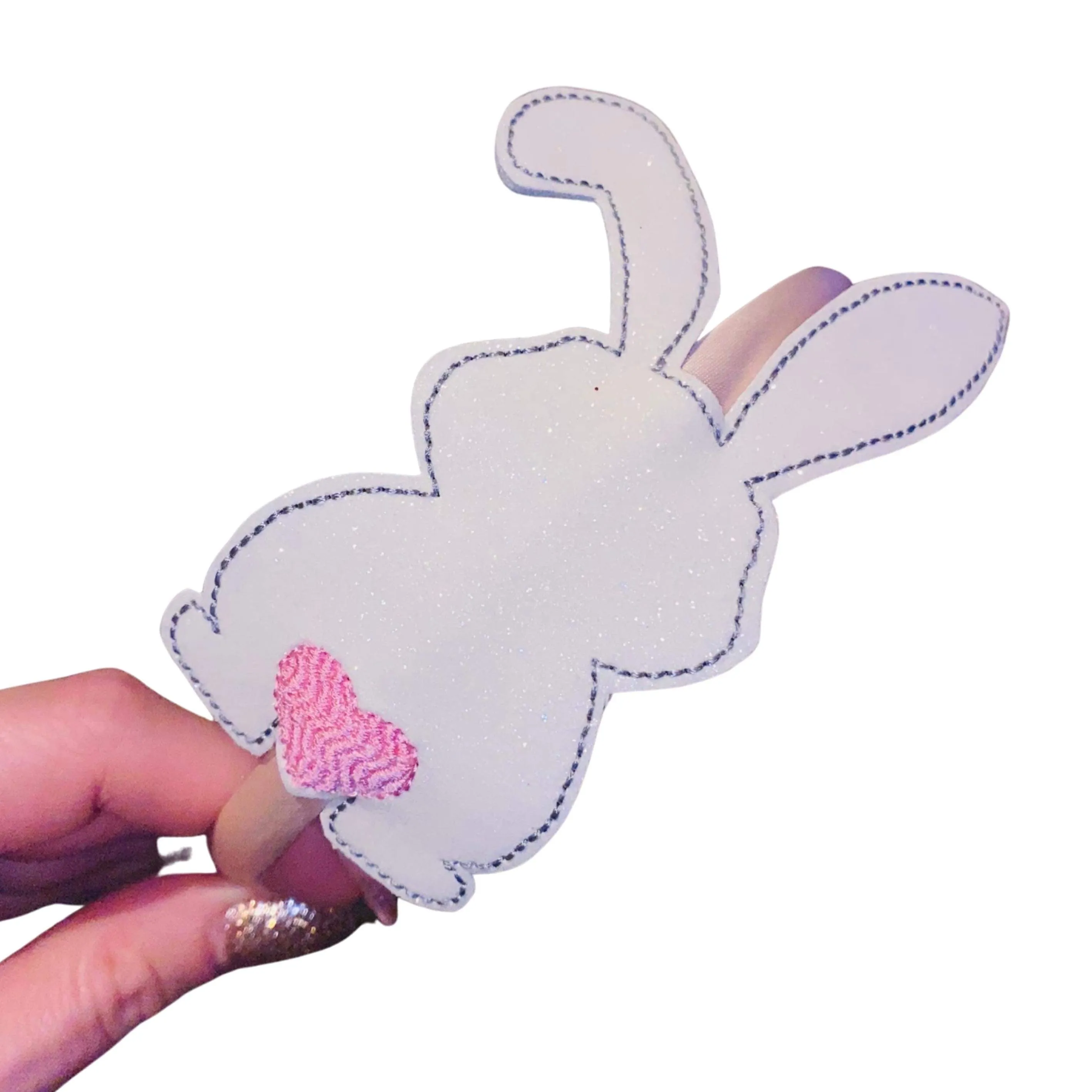Sweet Bunny Tails Headband Slider Felties