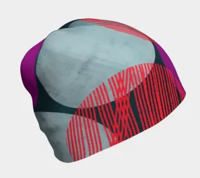 Teal-Dots Beanie for Women and Girls
