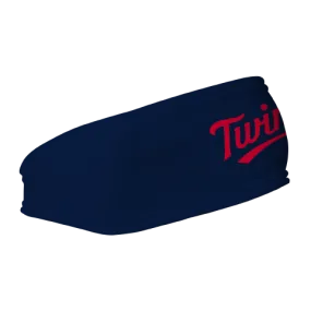 Twins Fleece Headband: Wordmark