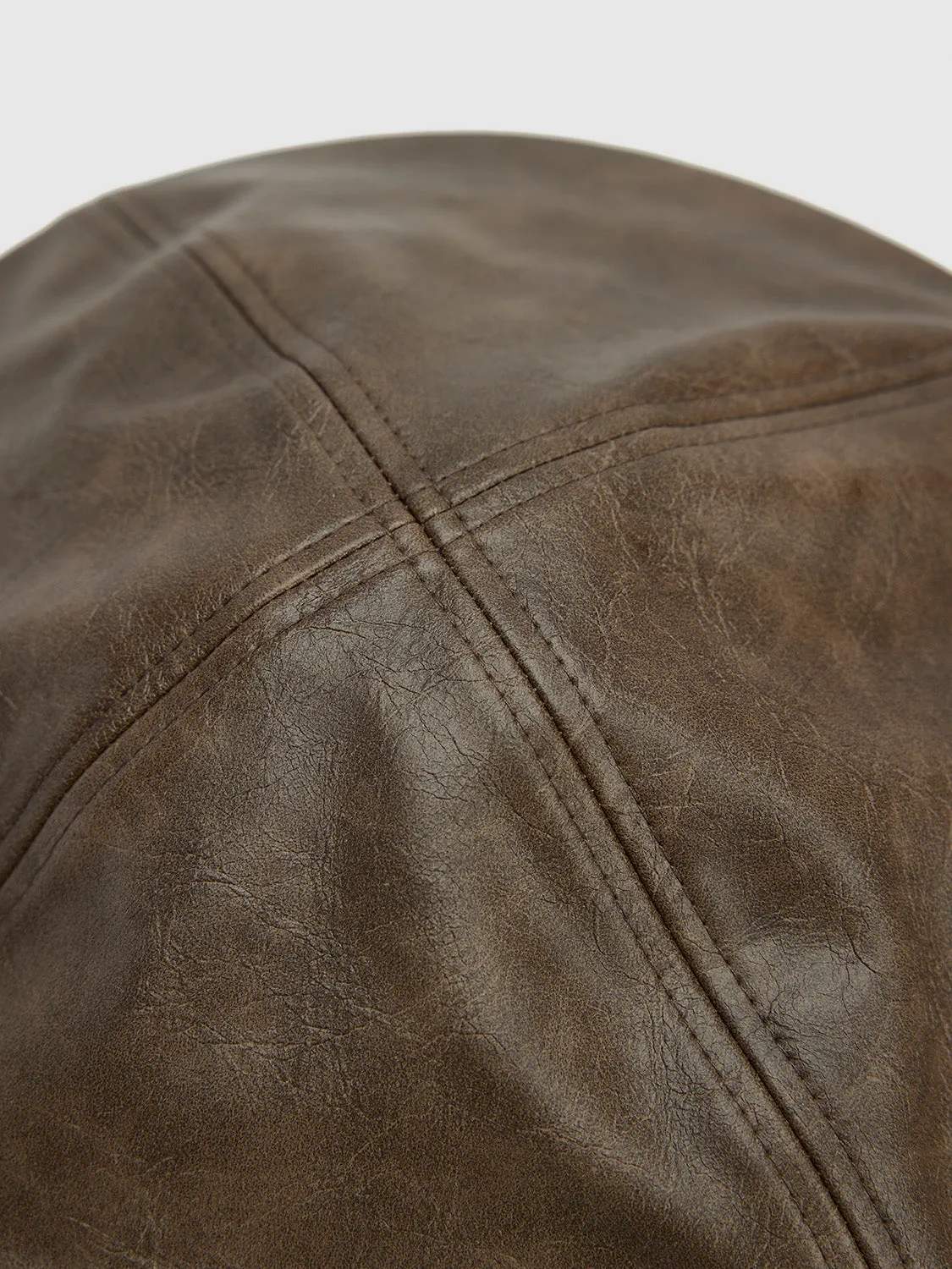 Vegan Leather Berets
