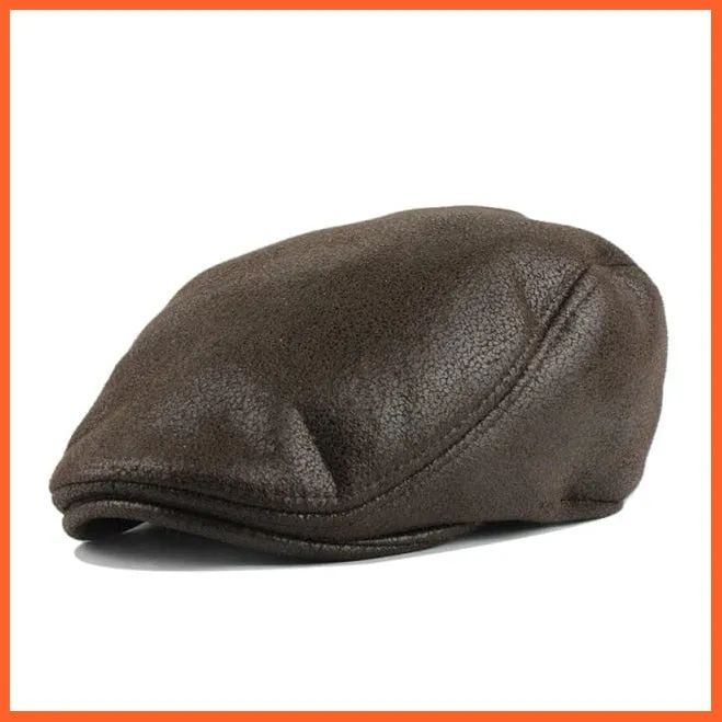 Visors Beret Cap Cotton Hats For Men And Women | Flat Adjustable Berets Caps