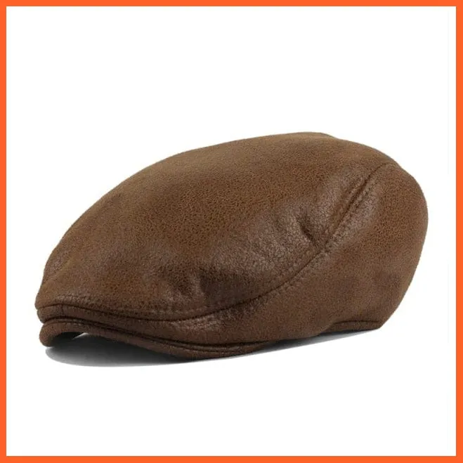 Visors Beret Cap Cotton Hats For Men And Women | Flat Adjustable Berets Caps