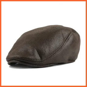 Visors Beret Cap Cotton Hats For Men And Women | Flat Adjustable Berets Caps