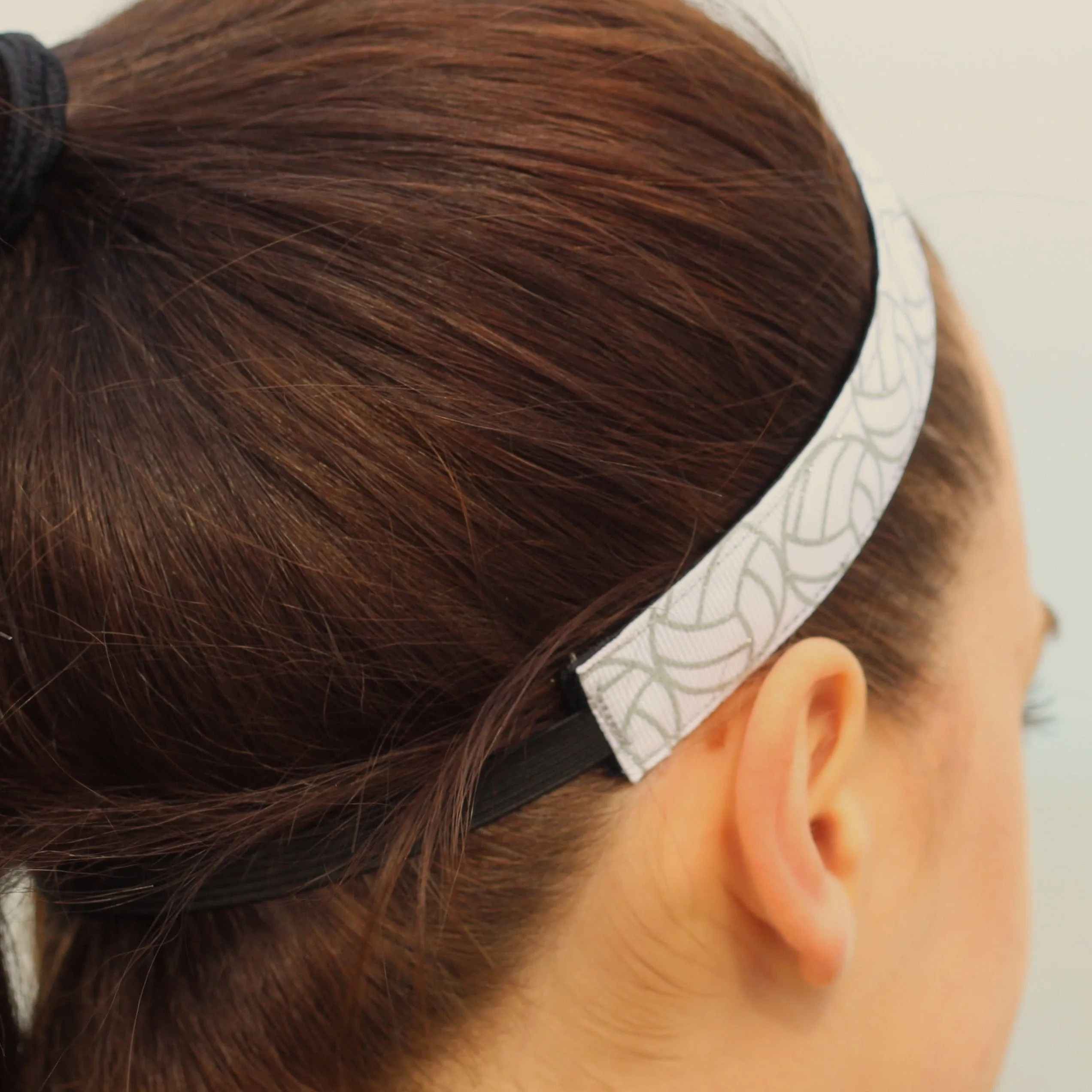 Volleyball Headband with Glitter, Choice of Size