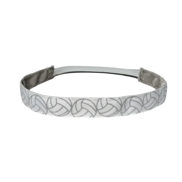 Volleyball Headband with Glitter, Choice of Size