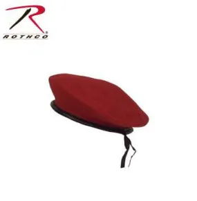Wool Monty Beret, Red