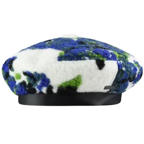 Wooly Floral Beret