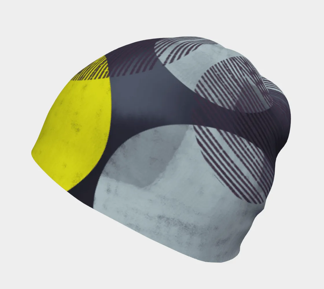 Yellow-Dots Beanie for Women