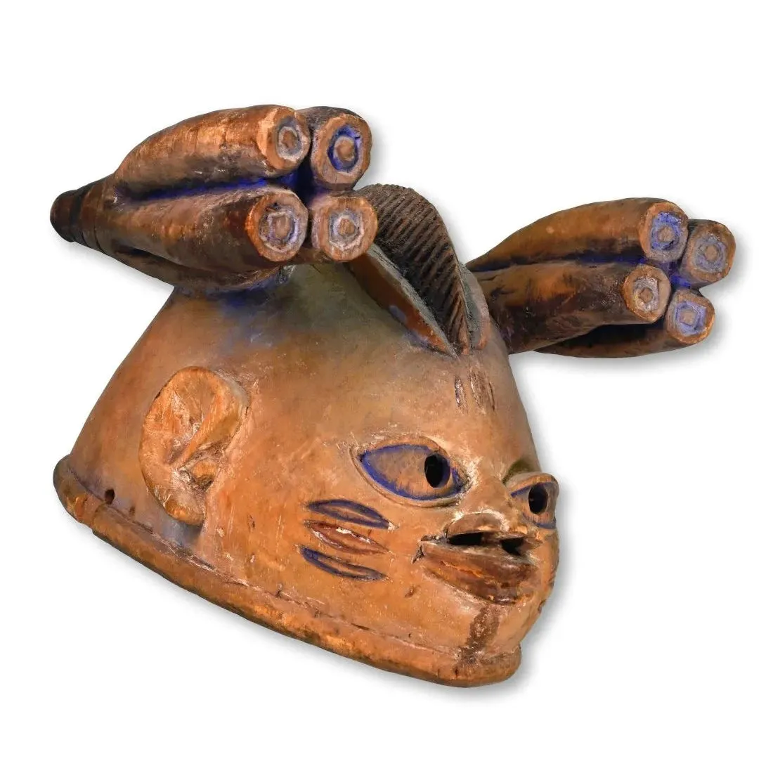 Yoruba Gelede Mask, Nigeria #697