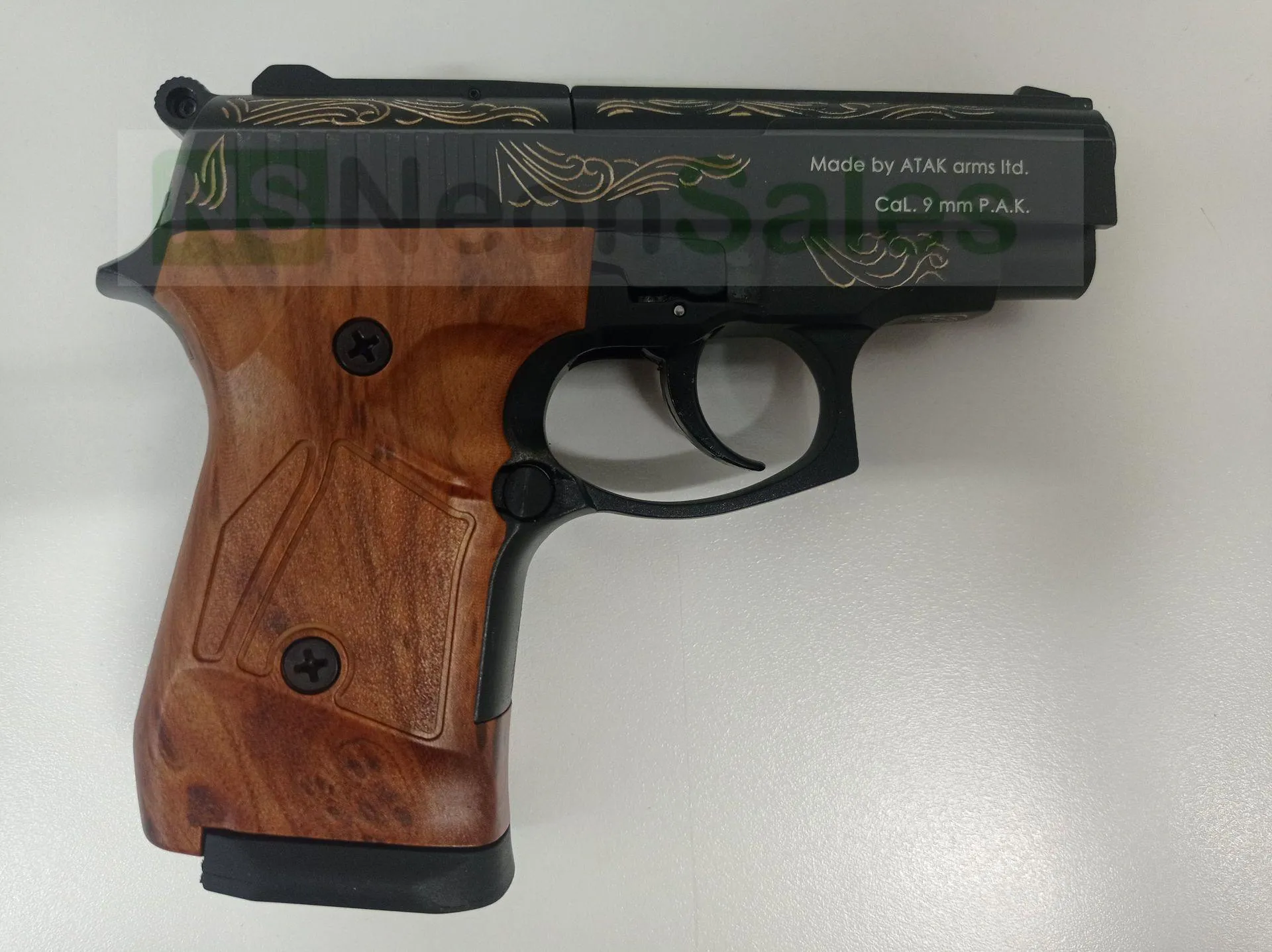 ZORAKI MOD 914-T BLANK GUN - BLACK